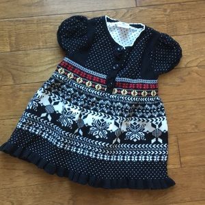 Hanna Anderson Merino Wool Nordic Winter Dress